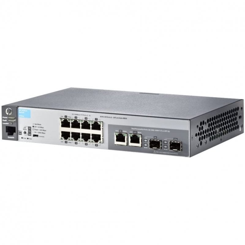 Aruba 2530 8 Gestito L2 Fast Ethernet (10/100) 1U Grigio