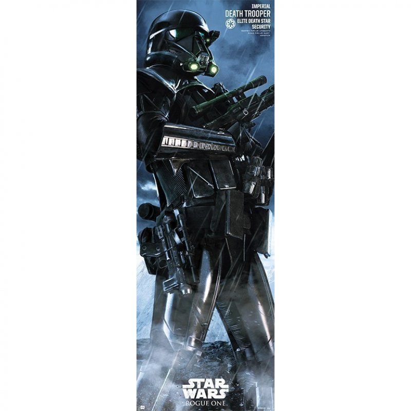 Image of Poster per porta Erik Rogue One Death Trooper 158x53 cm