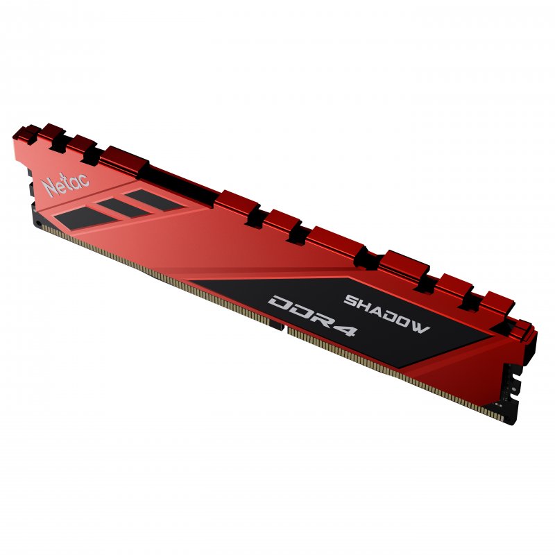 Netac Shadow DDR4 3200MHz 16GB CL16 Roja | PcComponentes.com