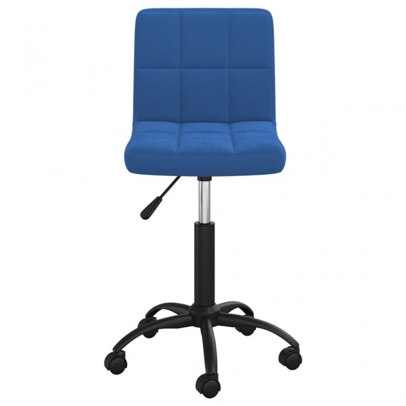 VidaXL Silla de Oficina Giratoria de Terciopelo Azul