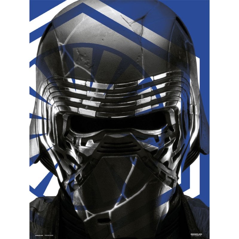 Image of Stampa artistica di Erik Star Wars Episodio IX Kylo Ren 40x30 cm cod079