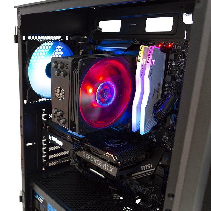 The Mirage Gaming PC - I5 11th Gen, RTX 2060, 16gb RGB DDR4, SSD