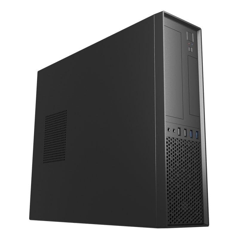 Unykach Negra Caja Micro Atx Sobremesa Slim Uk3001 Usb 3.0 - Imagen 2