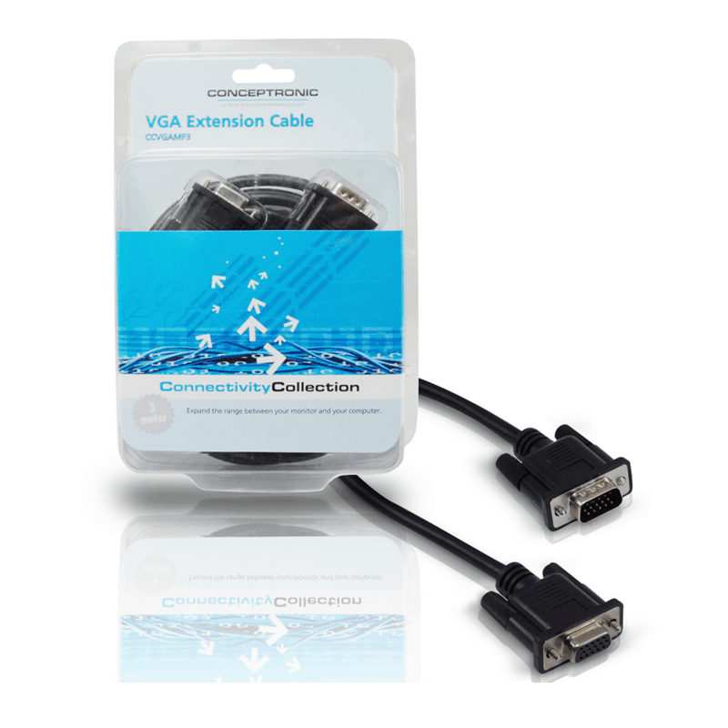 Conceptronic Cable VGA MachoHembra 2M