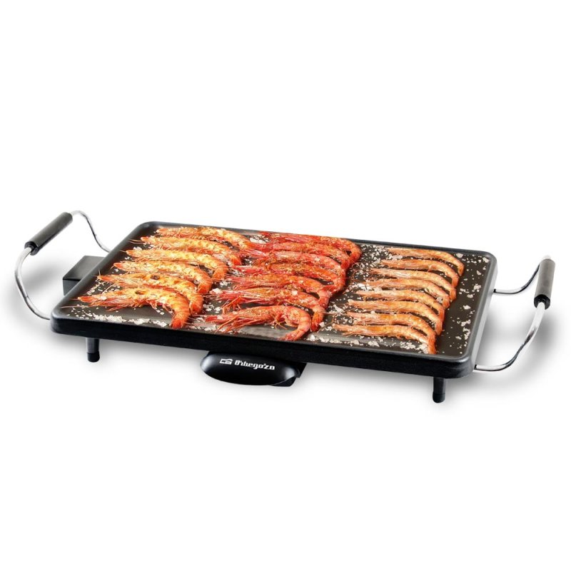 Grill eléctrico de 1400W negro Hkoenig RP320 - Comprar a precio barato