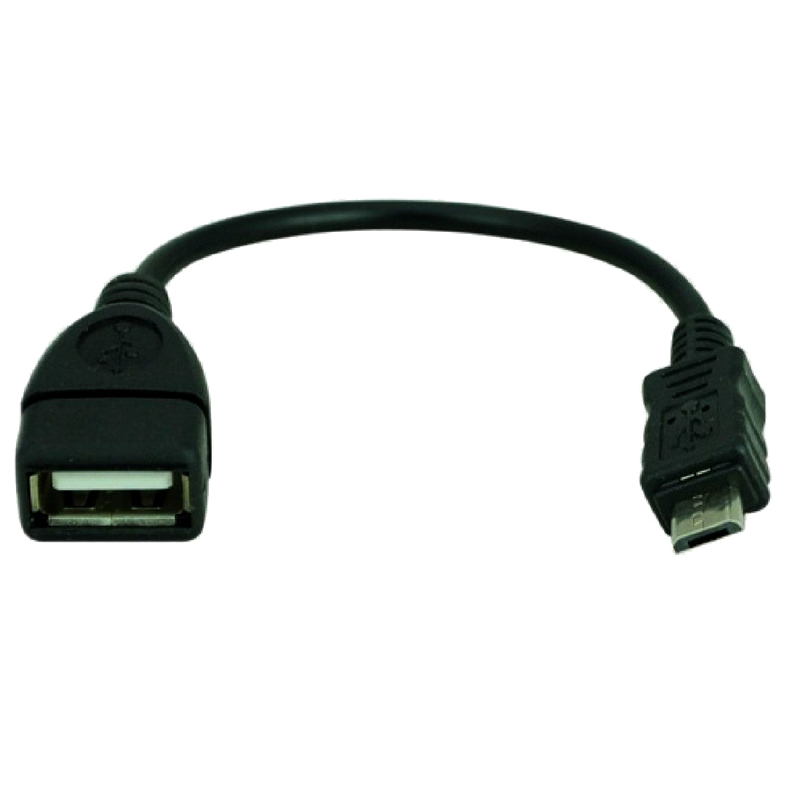 Adaptador de cable de alimentación OTG con puerto micro USB 4K