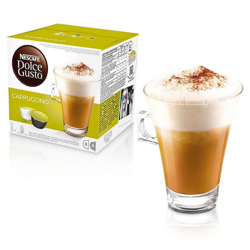 Nescafé Dolce Gusto Cappuccino 16 Cápsulas Nescafé Dolce Gusto Cappuccino 16 Cápsulas