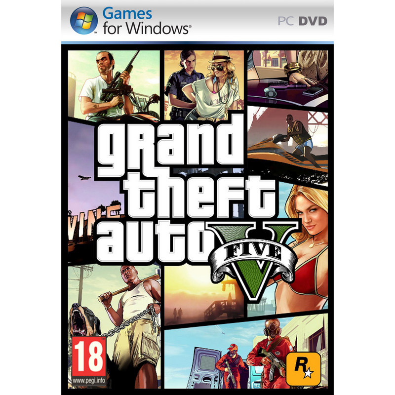 Grand Theft Auto V (GTA 5) For PC - Complete Edition With GTA Online, 4K & 60 FPS Support