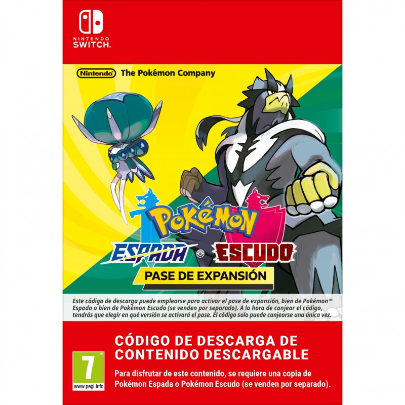 Pokémon Espada o Escudo Expansion Pass