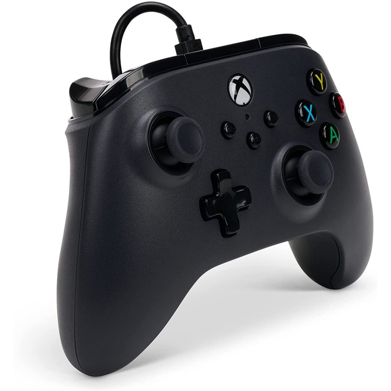 Power A Comando com Cabo Cinzento Metálico para Xbox Series X / S / Xbox  One / PC