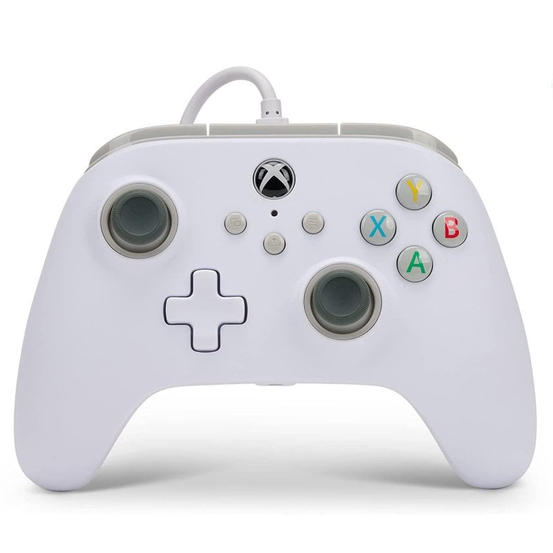 Manette filaire blanche Power A pour Xbox Series X/S