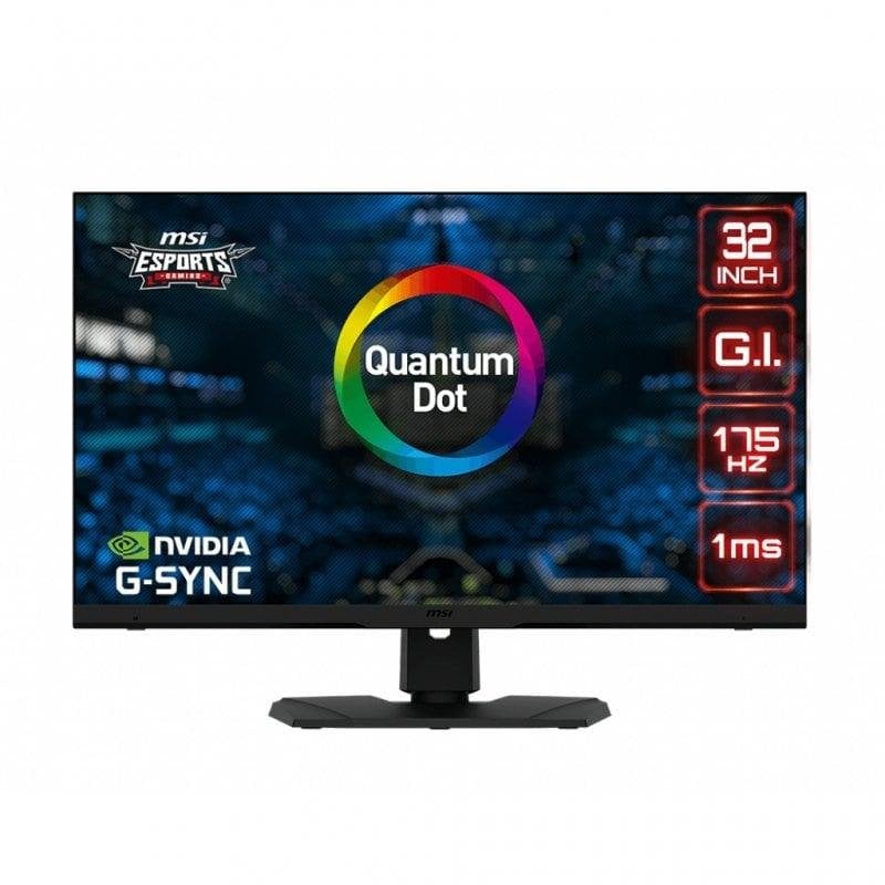 Monitor MSI Optix MPG321QRF-QD 32" Quad HD 175Hz IPS HDR600 G-Sync Ajustable altura