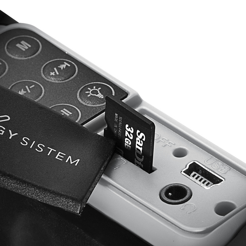 Energy Sistem MP3 Bike Music Box Black&Silver