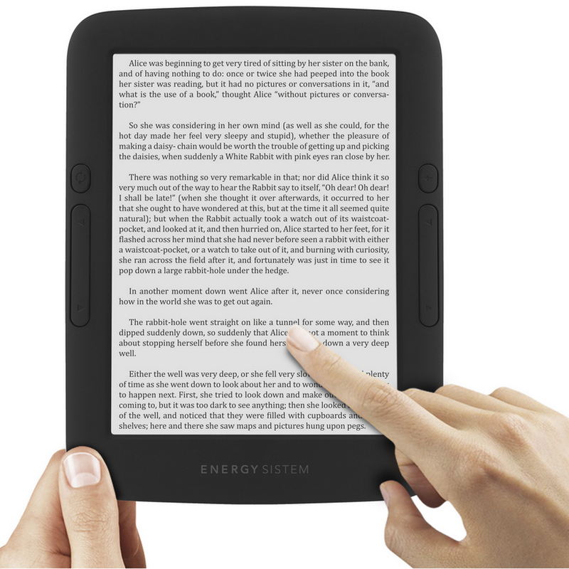 Energy eReader Pro + 6" Negro