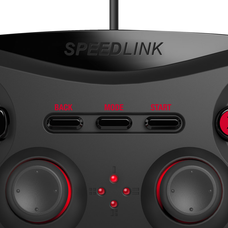 Speedlink Strike NX Kabelloses Gamepad Für PC | 8h Akku, Vibration, X-Input & Direct-Input