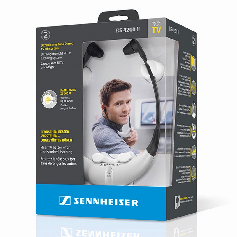 Sennheiser RS 4200 II Auriculares Inalámbricos + Emisor Sennheiser RS 4200 II Auriculares Inalámbricos + Emisor