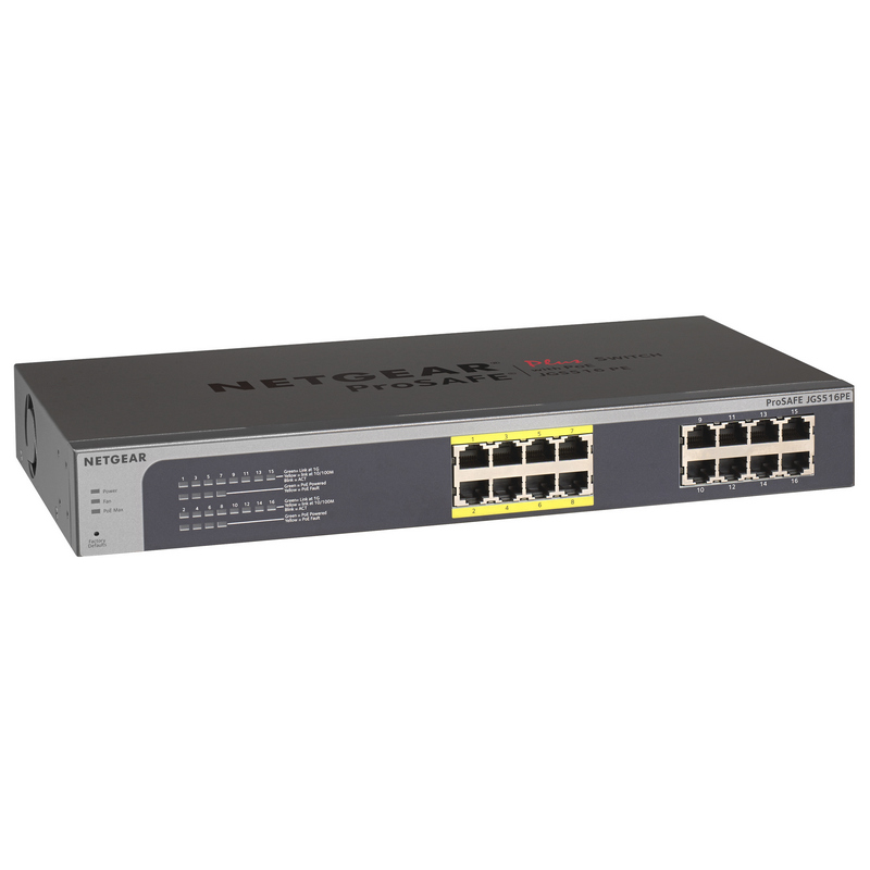 Switch Netgear ProSafe Plus GS108Ev3 - 8 Puertos Gigabit, Para Sobremesa O Montaje En Pared