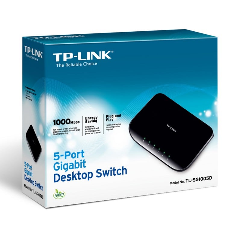 TPLINK TLSG1005D Switch 5 Puertos Gigabit V6.0