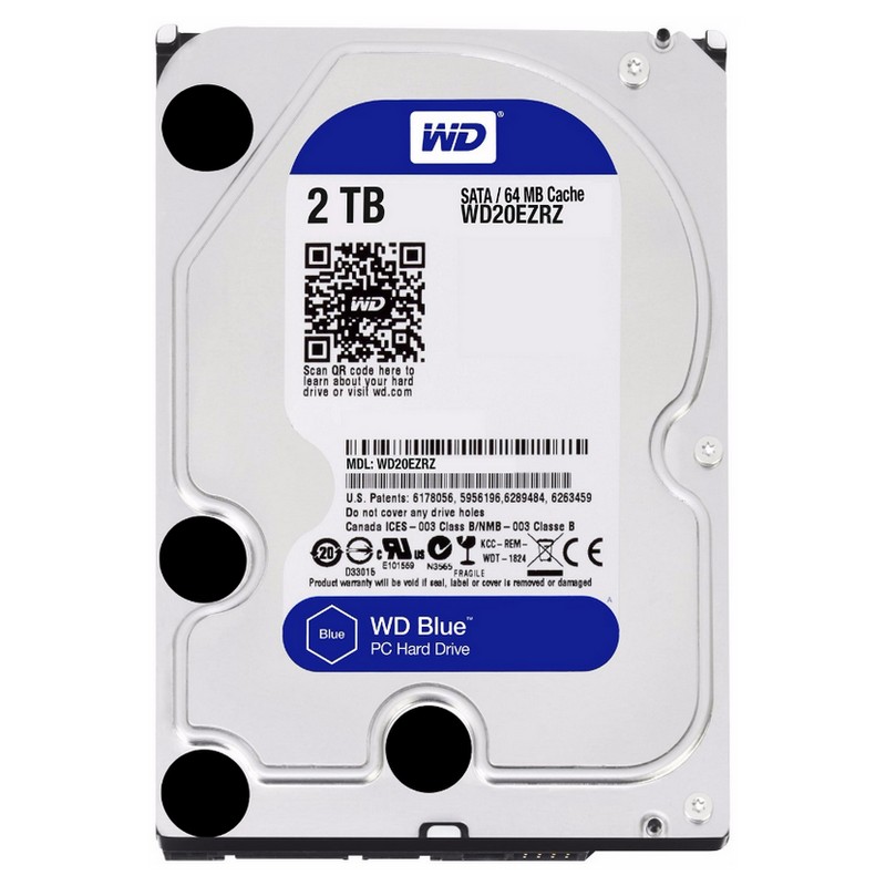 WD Blue 2TB 3 5 SATA 3 PcComponentes