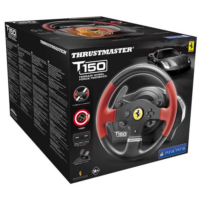 ▷ Volante Thrustmaster T150 Ferrari Edition PS5 / PS4/ PC [*2024*]