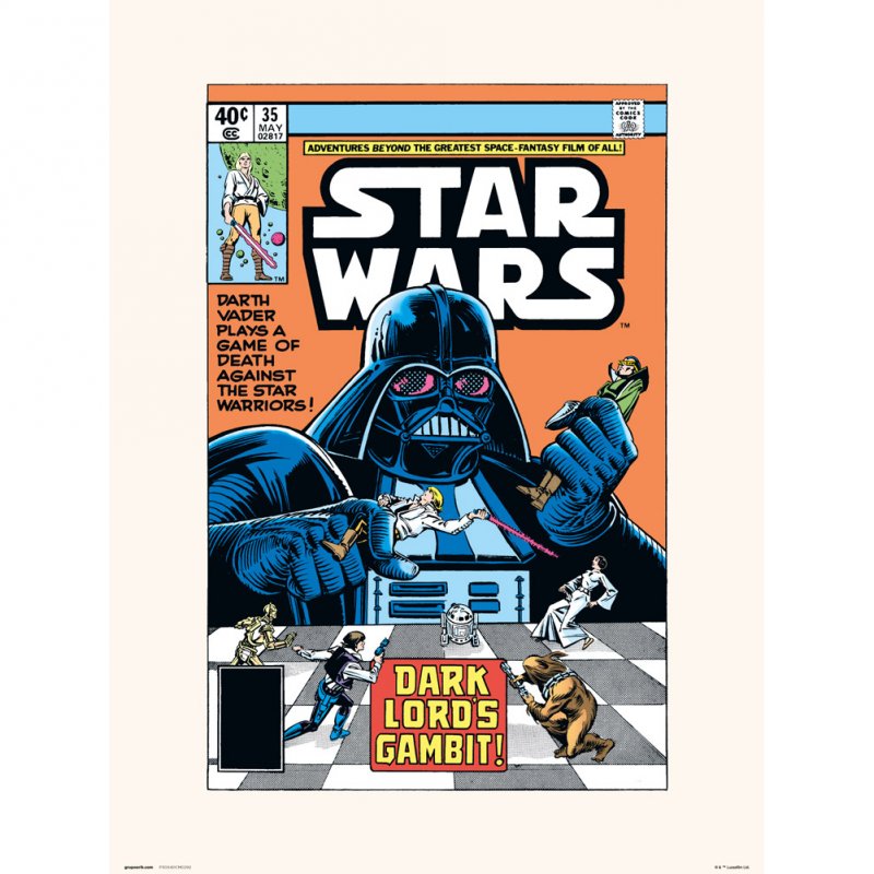 Erik l mina star wars 35 dark lord s gambit 40x30cm pccomponentes