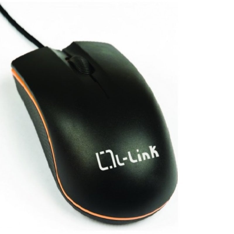 Image of Mouse ottico nero L-Link LL-2081