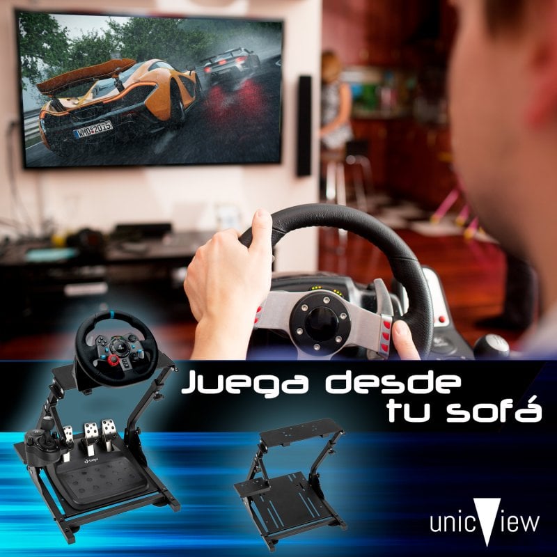 UnicView SV800 Suporte para Volante/Pedais para Logitech G29/G920