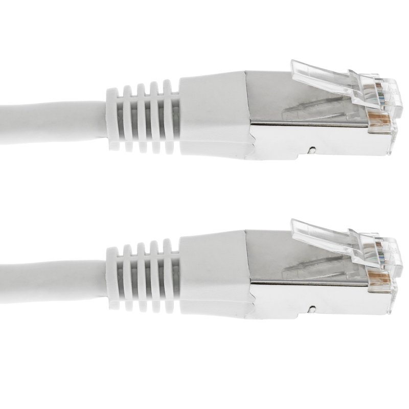 Cavo Di Rete LOGILINK CAT6 S/FTP 30 Metri Bianco – Internet Stabile E Veloce Per Casa O Ufficio