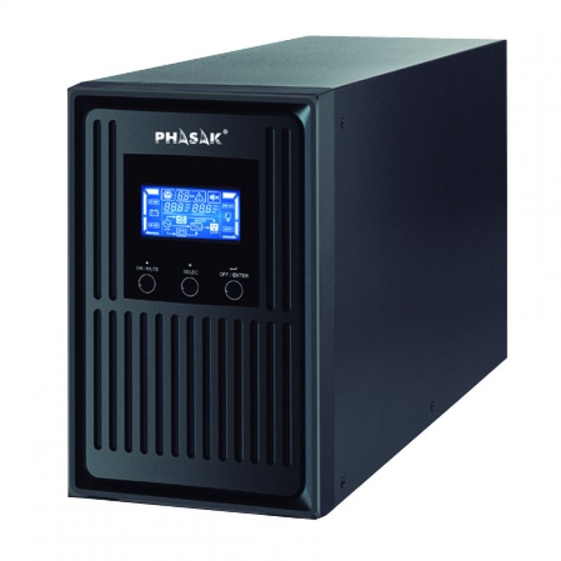 Image of Phasak Conqueror Pro UPS in linea LCD 1000VA