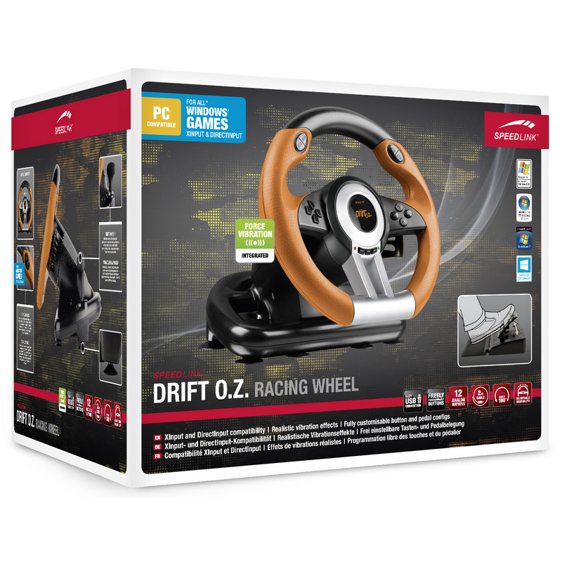 Speedlink Drift O.Z. Racing Wheel PC |PcComponentes | PcComponentes.com