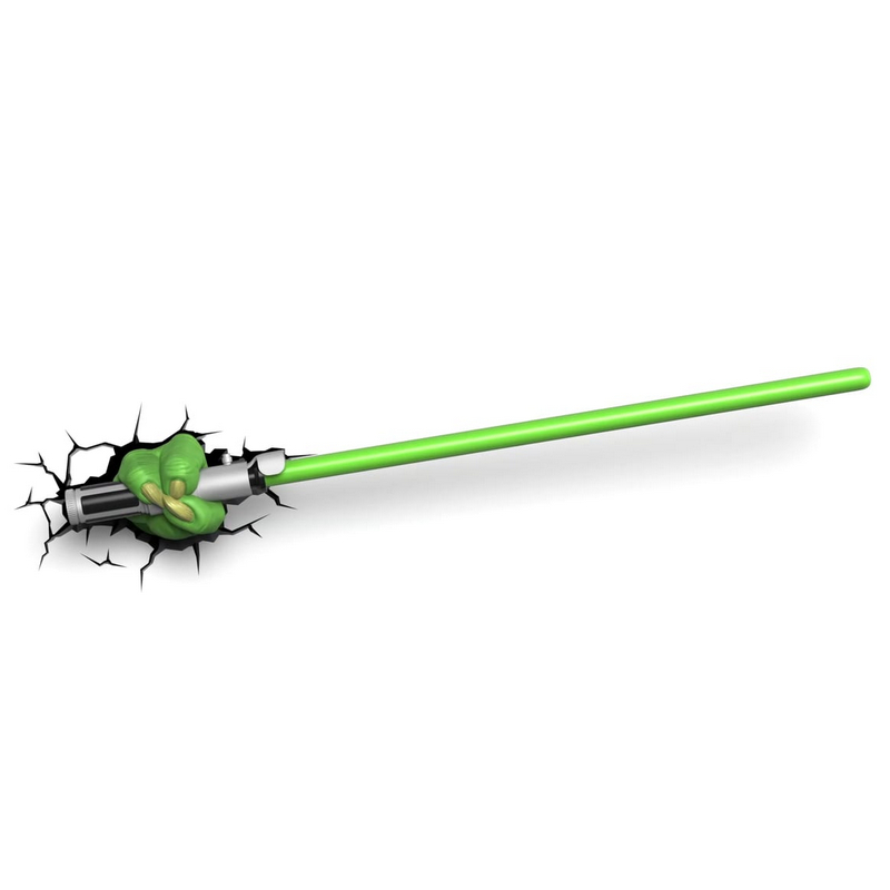 STAR WARS L/ámpara 3D Espada Laser Yoda