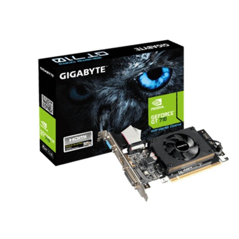 Carte Graphique Gigabyte GeForce GT 710 2GB DDR3 Profil Bas