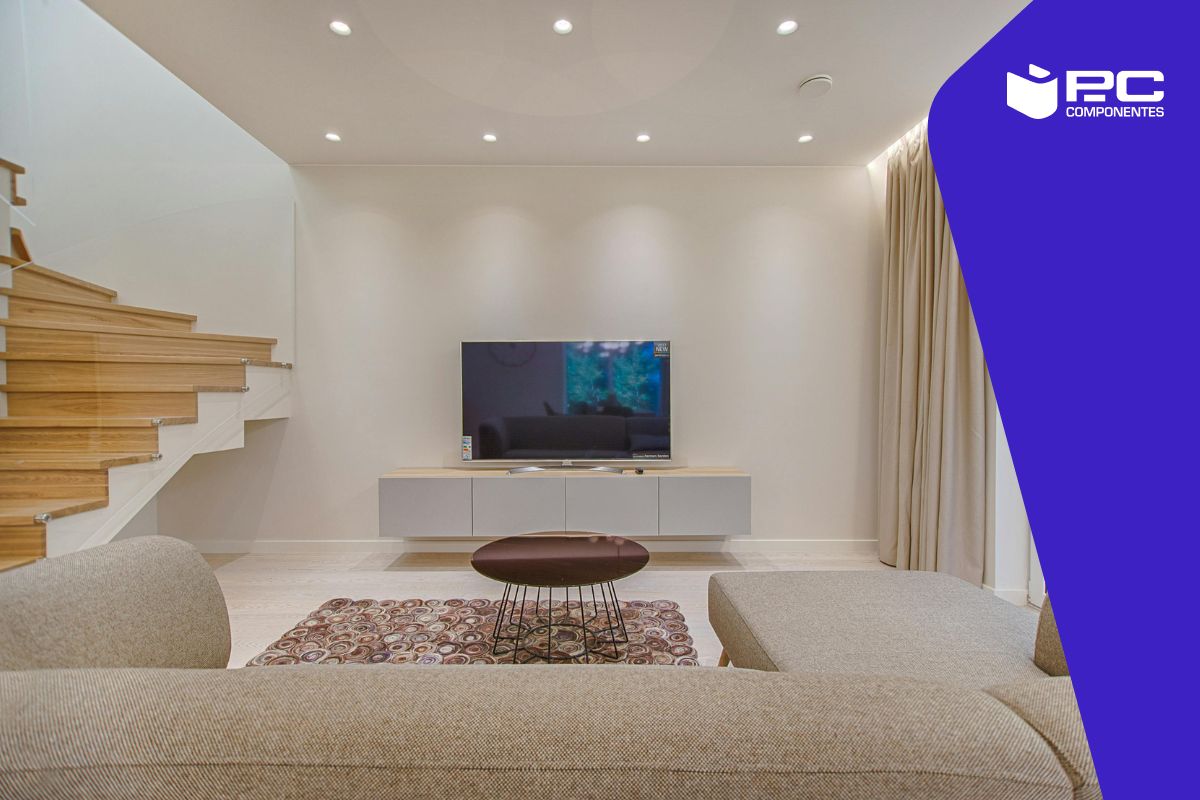 Einer der besten Phillips-Fernseher Preis-Leistungs-Verhältnis in einem Salon Einer der besten Phillips-Fernseher Preis-Leistungs-Verhältnis in einem Salon