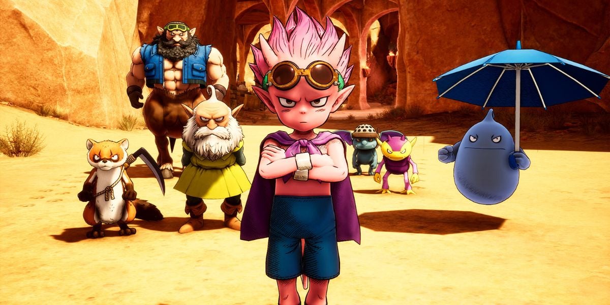 captura de pantalla del videojuego Sand Land