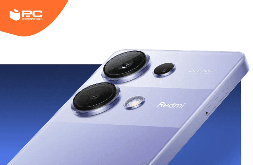 um dos 3 Xiaomi Redmi Note 13, 13 Pro e 13 Pro+ ao detalhe 