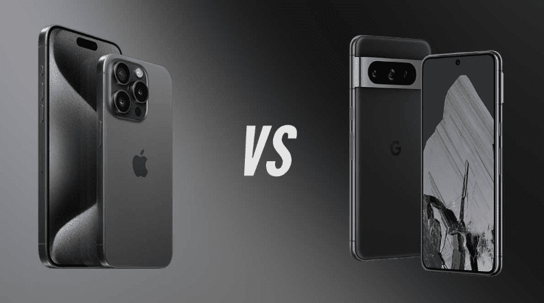 iPhone 15 Pro Max Google Pixel 8 Pro: Qual escolhemos?