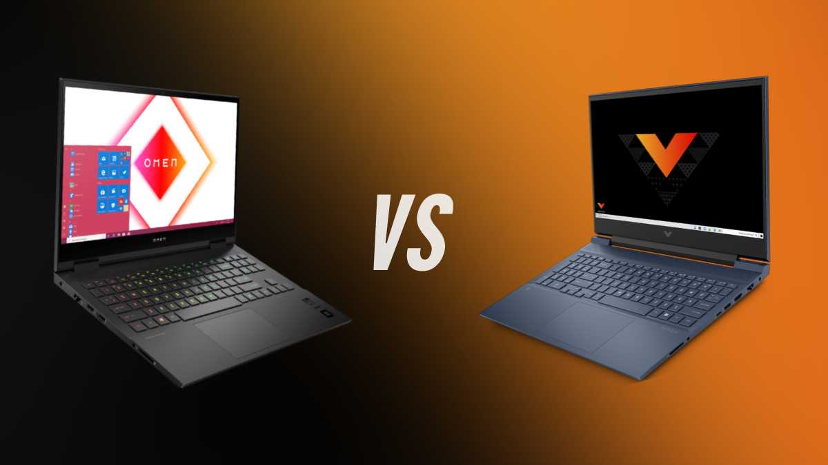 Los portátiles de HP OMEN vs HP Victus enfrentados