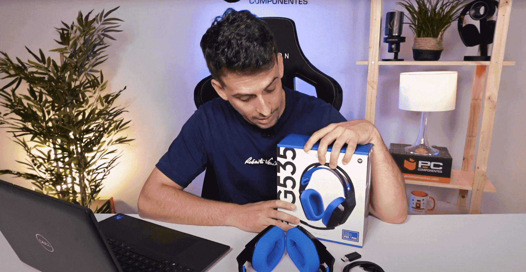 Especialista em tecnologia experimenta os Logitech G535 LIGHTSPEED
