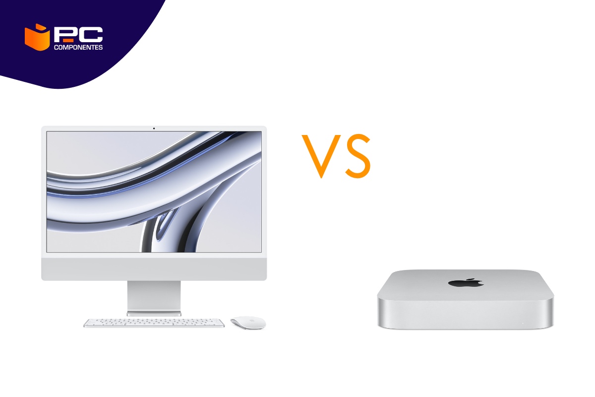 Un iMac vs Mac Mini en una comparativa