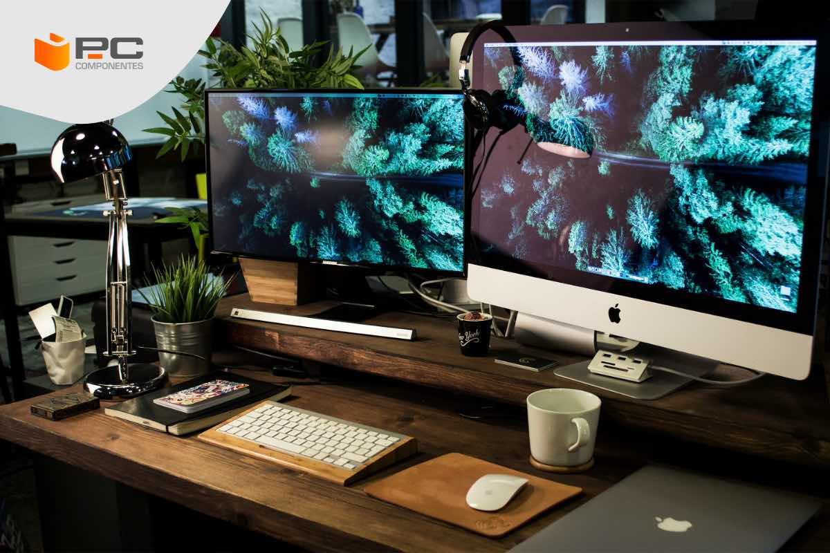 Un ejemplo de como utilizar un iMac como un monitor extra de PC Un ejemplo de como utilizar un iMac como un monitor extra de PC