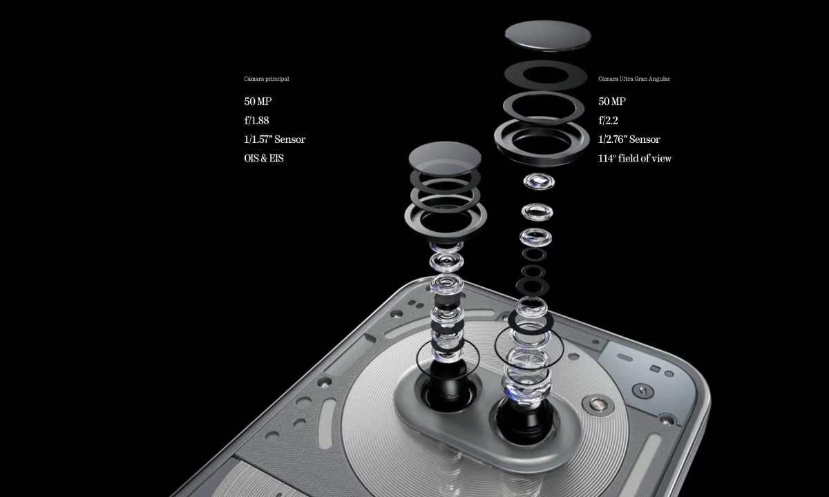 Las cámaras del nuevo Nothing Phone (2a) Plus