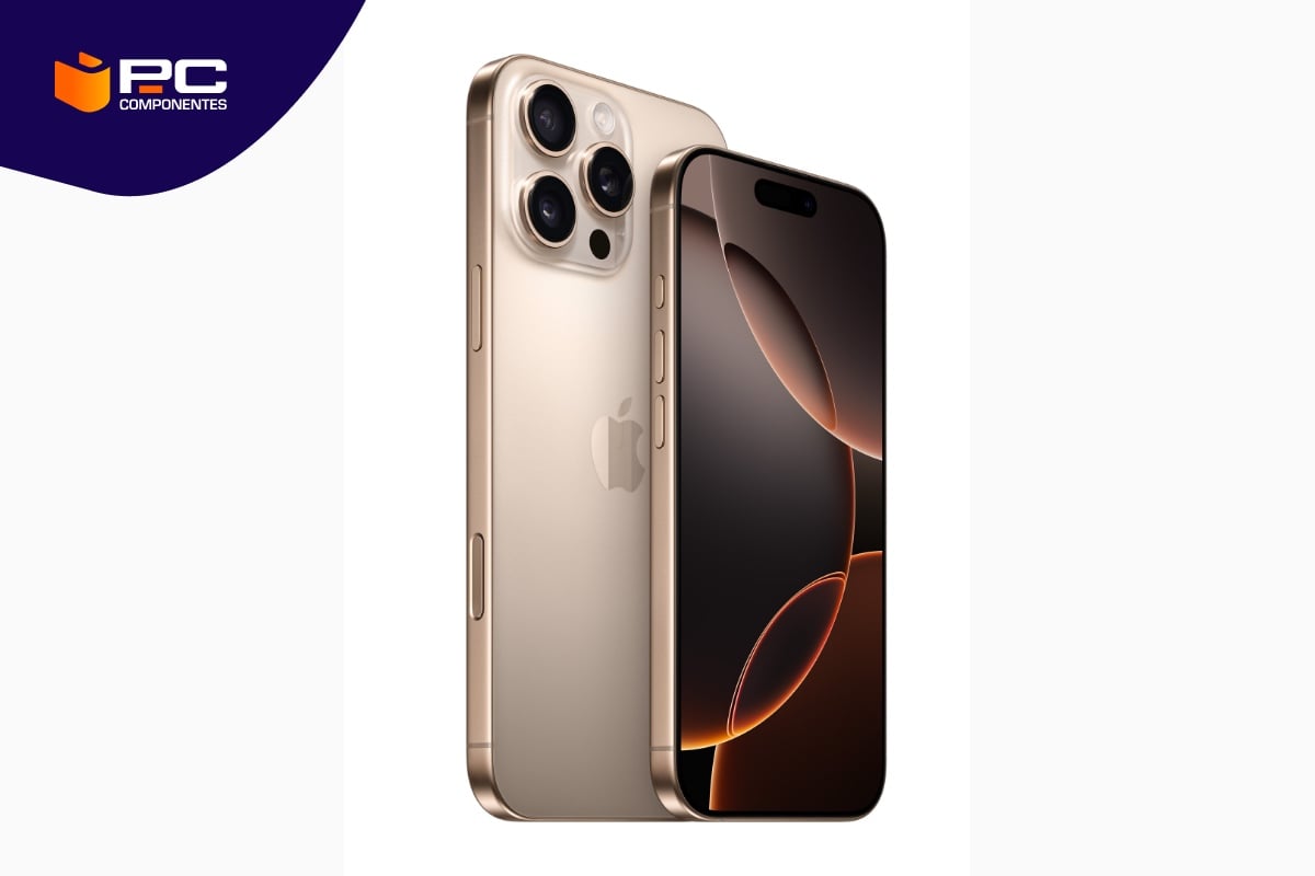 Los nuevos iPhone 16 Pro y Pro Max comparados en tamaño