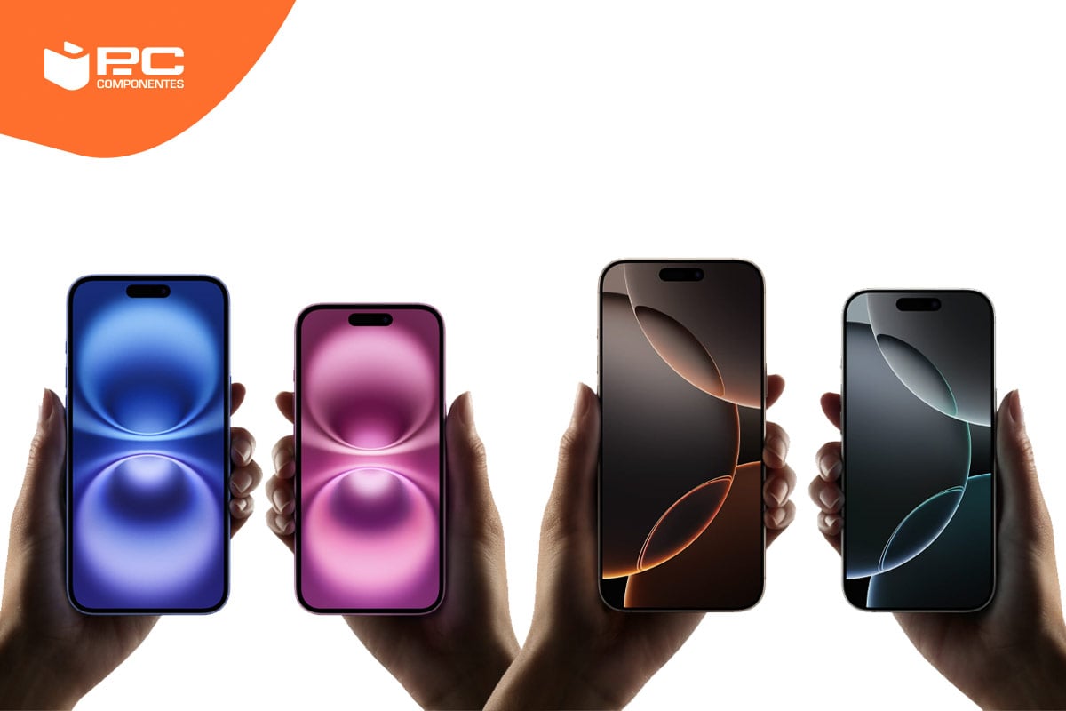 Los cuatro nuevos iPhone 16, comparados de frente