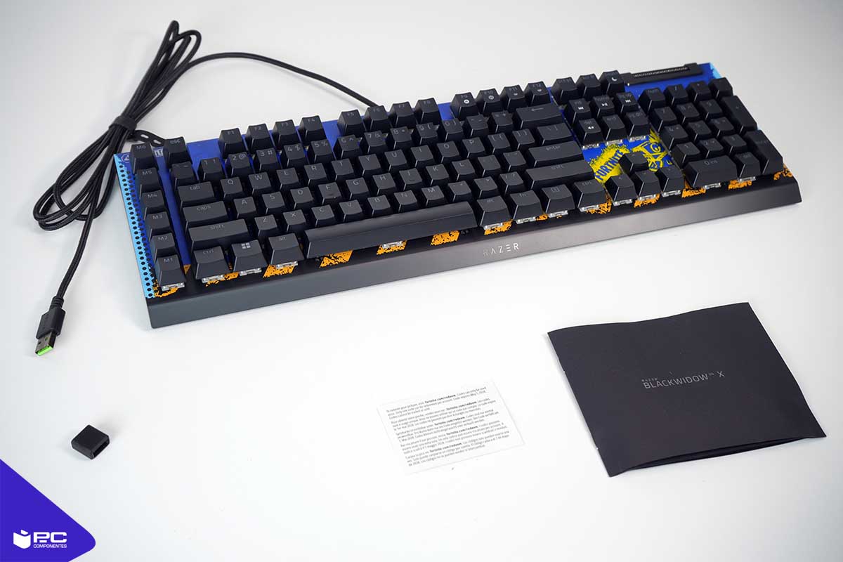Razer Blackwidow V4 X Fortnite review