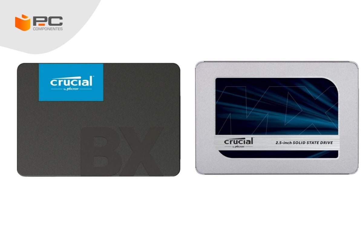 Disco duro Crucial MX500 vs BX500 Disco duro Crucial MX500 vs BX500