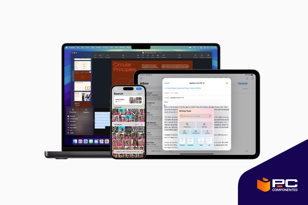 Todos los dispositivos compatibles con Apple Intelligence