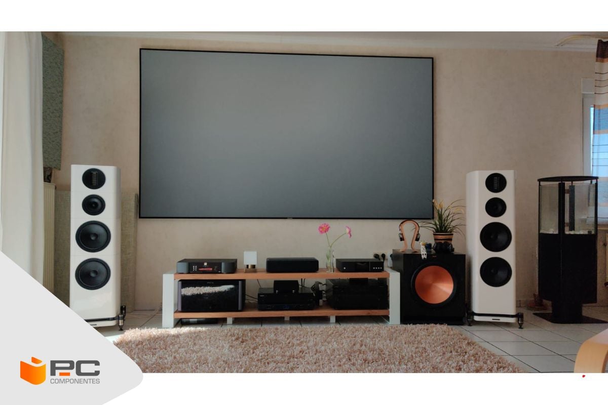 Un televisor inteligente con bluetooth