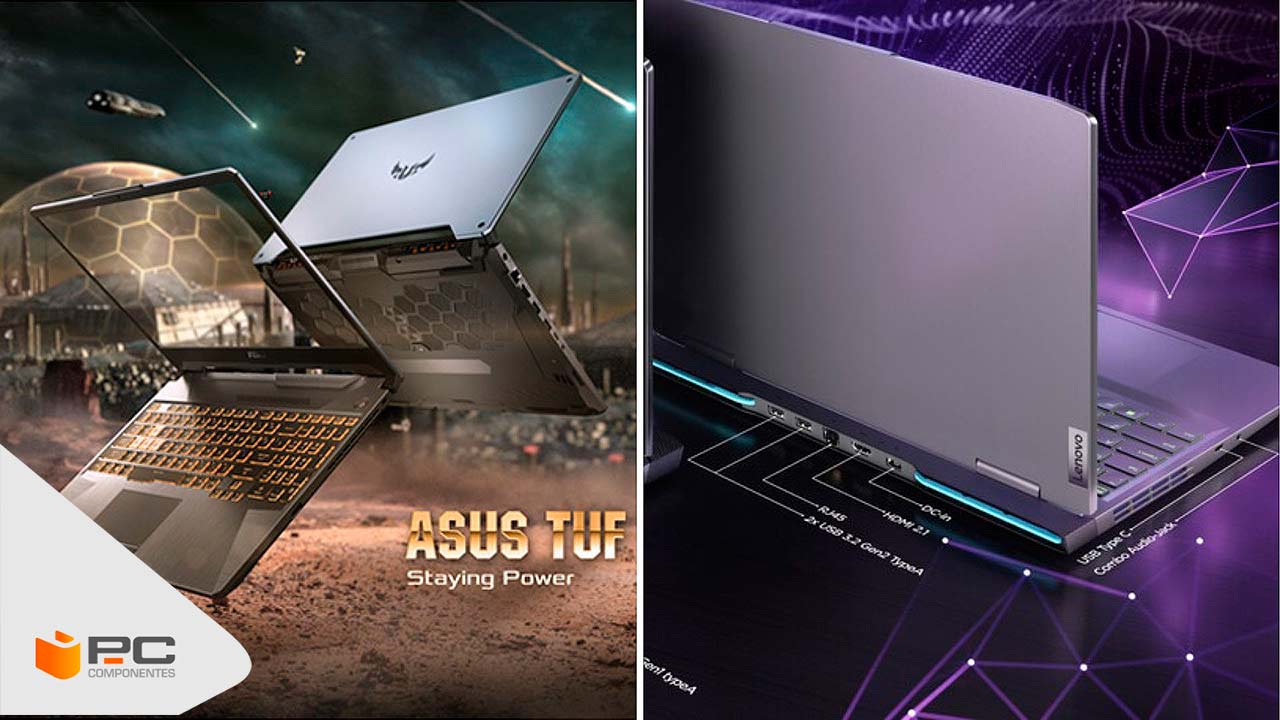 Dos portátiles ASUS TUF vs Lenovo LOQ Dos portátiles ASUS TUF vs Lenovo LOQ