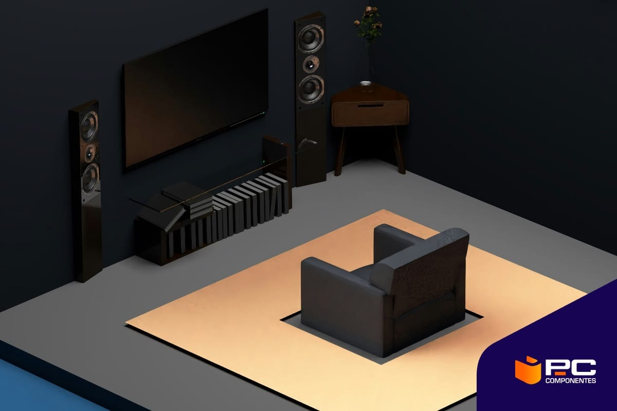 Una representación de cuántos altavoces puede llegar a tener un Home Cinema Una representación de cuántos altavoces puede llegar a tener un Home Cinema