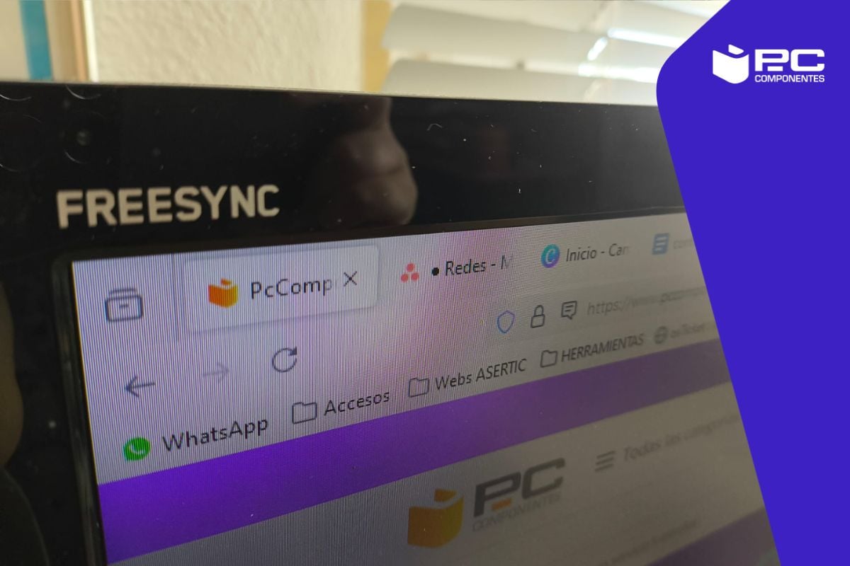Imágenes de un monitor con FreeSync Imágenes de un monitor con FreeSync